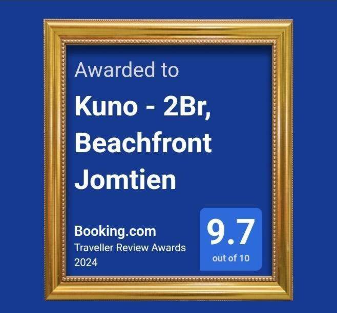 Apartamento Kuno - 2Br, Beachfront Jomtien Exterior foto